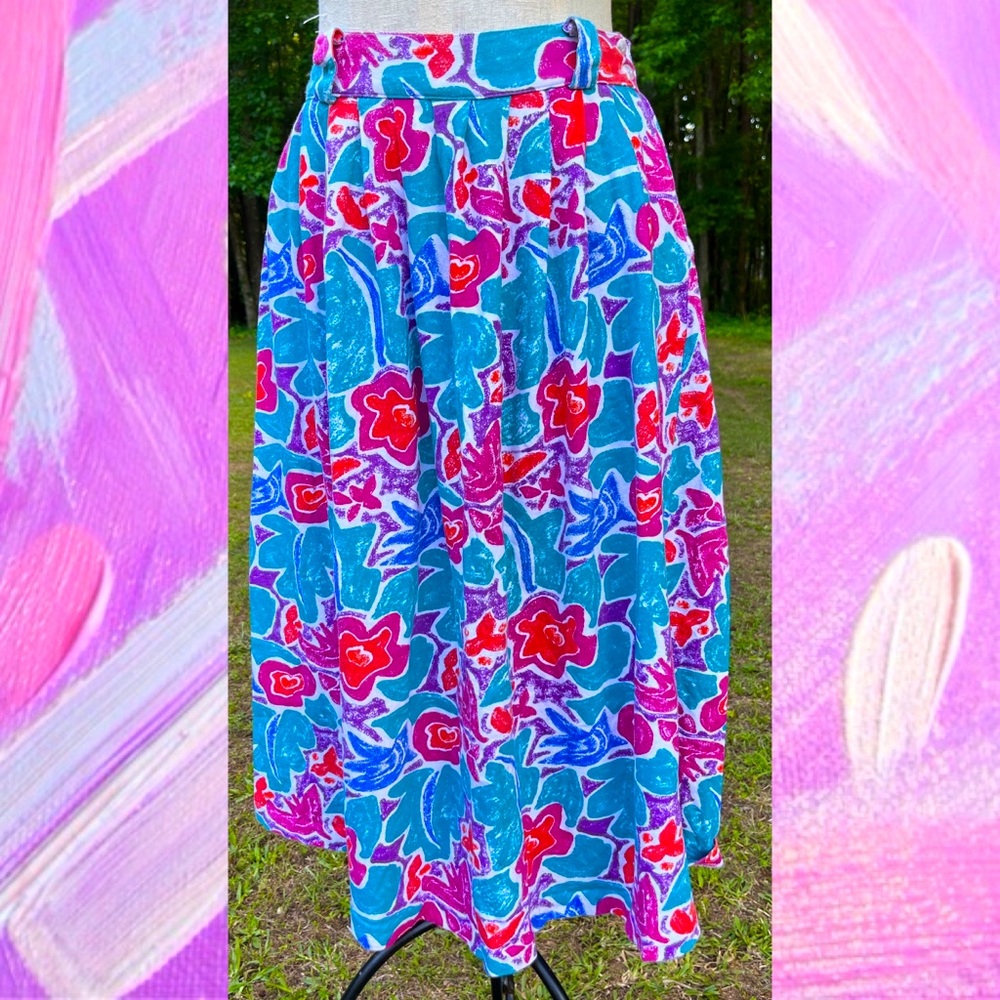 80’s-90’s midi/maxi skirt